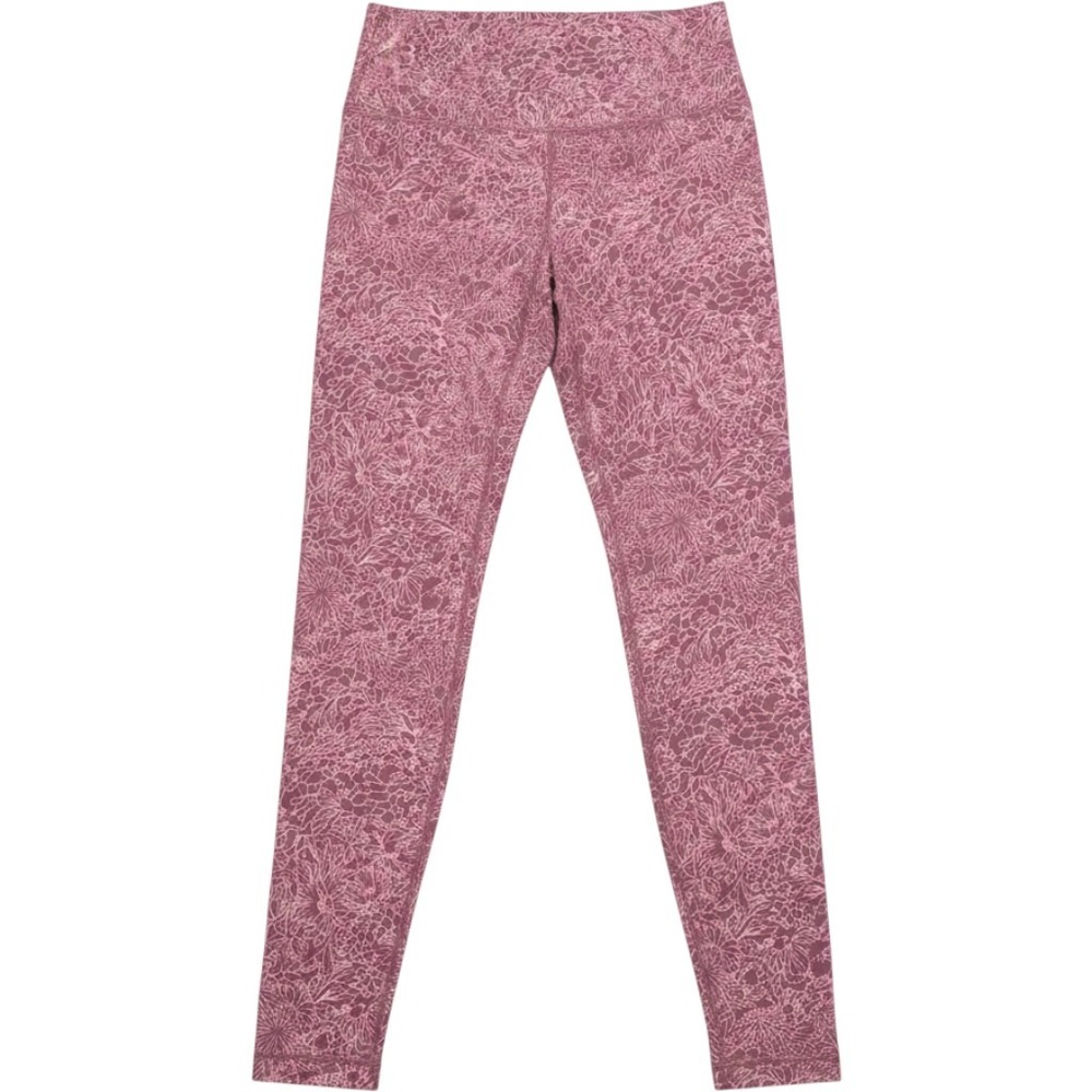 Lululemon Wunder Under High-Rise Tight 28 Floral Lace Plum Mauve Size 6